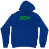 black funny glow in dark glowing Unisex Hoodie