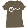 top dad Ladies Fitted T-Shirt