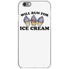 will run for ice cream iPhone 6/6s Case