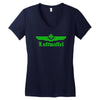 luftwaffel Women's V-Neck T-Shirt