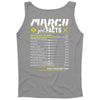 March Girl Facts Pisces Tank Top