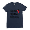 hokus pokus witches Ladies Fitted T-Shirt