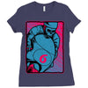 old rider Ladies Fitted T-Shirt