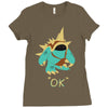 ok (2) Ladies Fitted T-Shirt