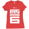 big hero logo Ladies Fitted T-Shirt