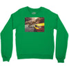 dinosaur in newyork Crewneck Sweatshirt