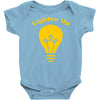 lighten up Baby Onesie