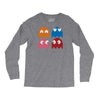cool retro 80s pacman ghosts video games Long Sleeve Shirts