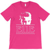 eleven stranger tv show mike lucas dustin will demogorgon dart T-Shirt