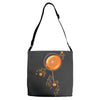 plutonium powers this shirt Adjustable Strap Totes