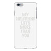 my girlfriend lifts more than you iPhone 6/6s Plus Case