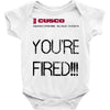 back to the future you are fired Baby Onesie