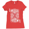 King of Hearts Ladies Fitted T-Shirt