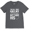 military has my soldier i have his heart V-Neck Tee