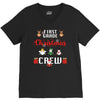first grade christmas crew V-Neck Tee