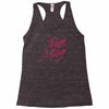 team miley Racerback Tank