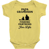Papa And Grandson Fishing Partners For Life Infant Clothing