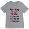 Yes To Sex! V-Neck Tee