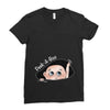 Peek a Boo Ladies Fitted T-Shirt