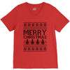 ugly merry christmas V-Neck Tee