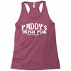 paddy's irish pub Racerback Tank