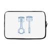 sketch of piston Laptop sleeve