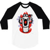 scream (3) 3/4 Sleeve Shirt