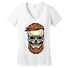 terror skull Women's V-Neck T-Shirt