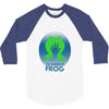 the green frog 3/4 Sleeve Shirt