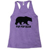 pop pop Racerback Tank