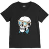 skull holiday V-Neck Tee