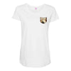 Michaelangelo Creation Of Adam Maternity Scoop Neck T-shirt