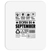 Born In September Mousepad