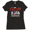 trump 2016 presidential Ladies Fitted T-Shirt