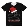 skull christmas All Over Women's T-shirt