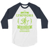 I am a Lymphoma Cancer Survivor - What's Your Superpower? 3/4 Sleeve Shirt