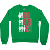 rude good better best, ideal birthday gift or present Crewneck Sweatshirt