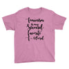 feminism is my second favorite f word Youth Tee