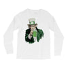 st patricks day  uncle sam Long Sleeve Shirts