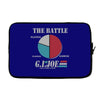 half the battle Laptop sleeve