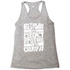 The Best Way to Predict the Future Is To Create It Racerback Tank