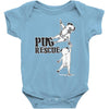 pug rescue Baby Bodysuit