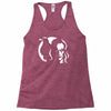 the crow die krahe horror Racerback Tank