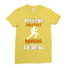 weekend forecast running Ladies Fitted T-Shirt