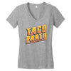 taco party Women's V-Neck T-Shirt