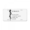 surgeon License Plate