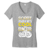 Sorry This Girl Is Already Takenby a Cool And Biker Women's V-Neck T-Shirt