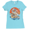 japanese world Ladies Fitted T-Shirt