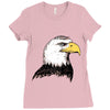 bald eagle Ladies Fitted T-Shirt