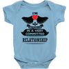 I Am Actually In A Very Commited Relationship Baby Onesie